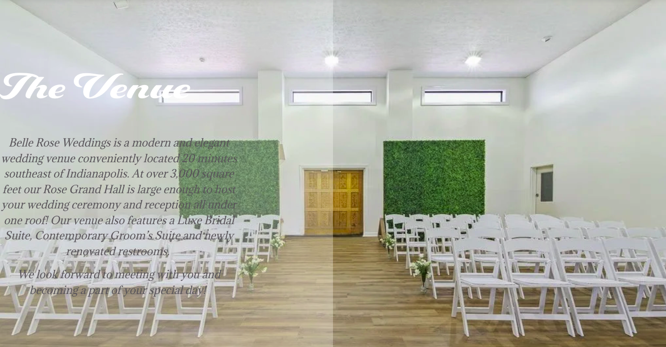 Belle Rose Weddings in Shelbyville, IN