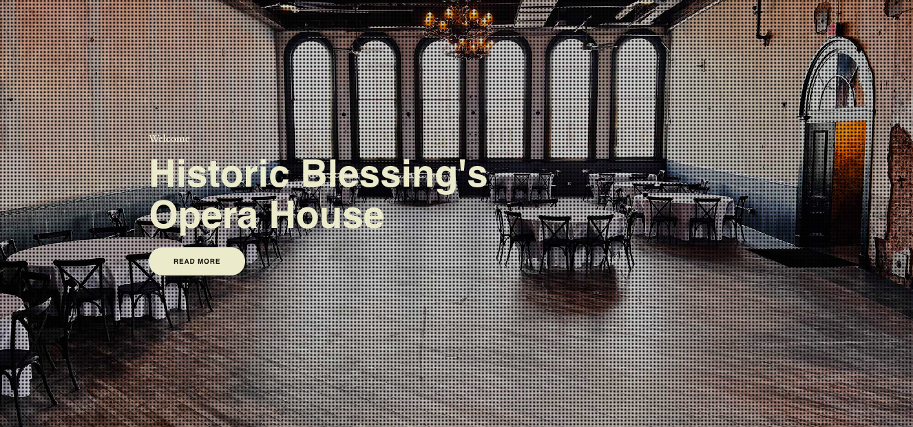 Blessing's Opera House in Shelbyville, IN